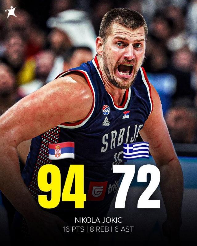 bsport-超巨对决！塞尔维亚男篮最后一场热身赛碾压希腊
