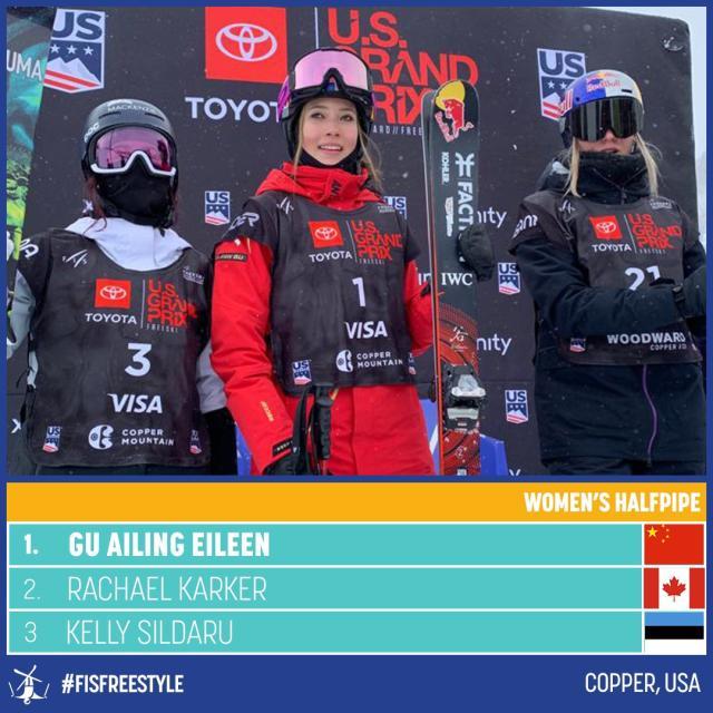 bsports-一周双冠！谷爱凌U型场地技巧世界杯美国站再摘金